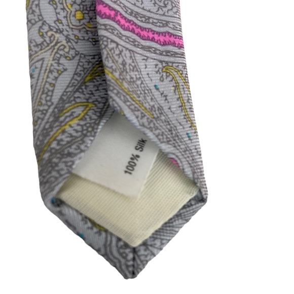 Nicola Paone 100% Silk Tie - Picture 4 of 6